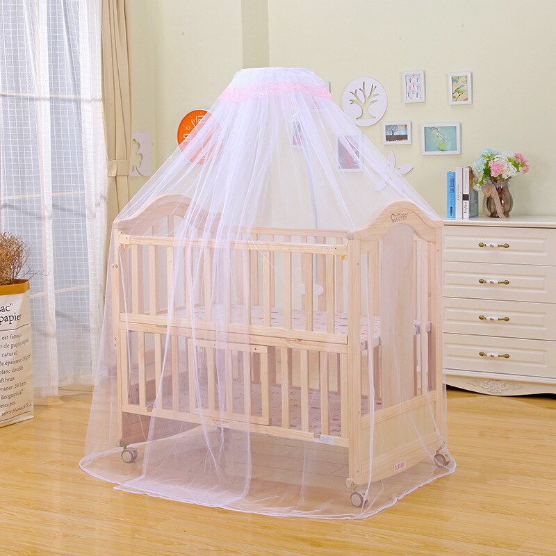 Bebê verão mosquito net cama mosquiteiro branco cama cúpula pendurado mosquito capa anti-mosquito mosquito rede 160x450mm