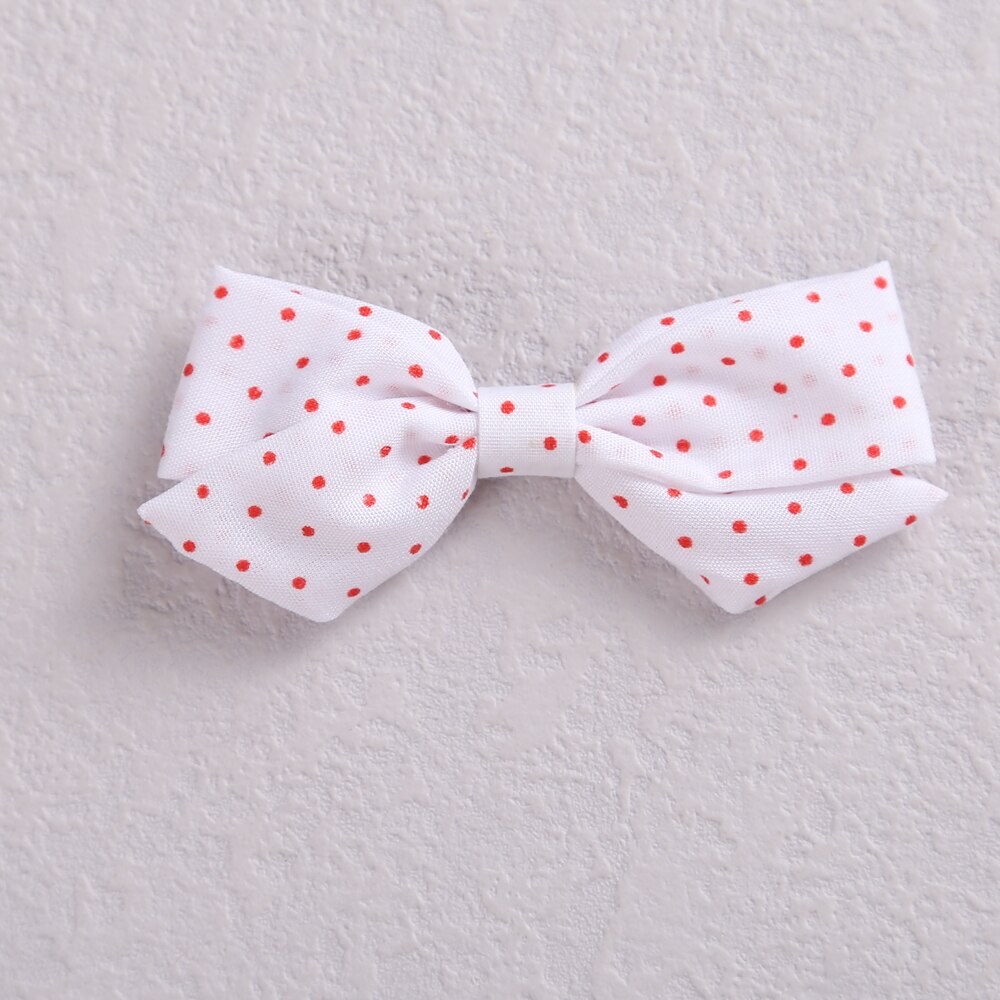 Pinzas para el pelo de lunares para niña, lazos para el pelo, pasador infantil, horquillas para niño pequeño, accesorios para el cabello para bebé Kawaii: A7NSFB-9988C-6