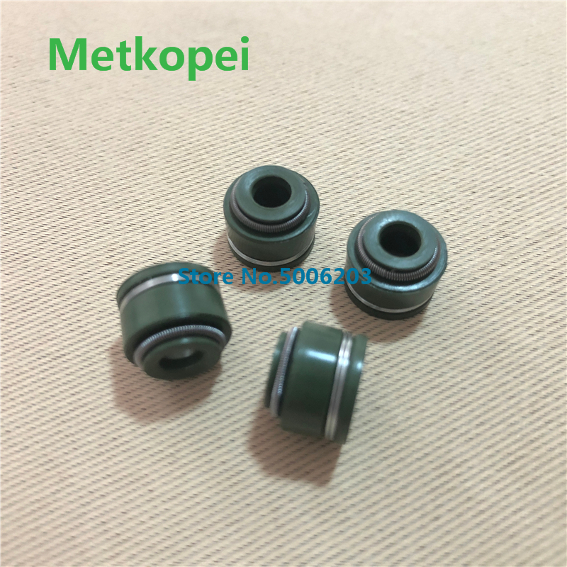 Motorfiets GN125 GS125 EN125 GN250 intake exhaust stem valve gids olie afdichting voor Suzuki 125cc 250cc GN 125 250 reserve onderdelen