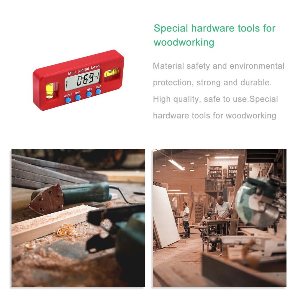 Mini Digital Level Electronic Protractor Inclinometer Angle Finder Bevel Box Caliper Electronic Angle Level Measuring Tool