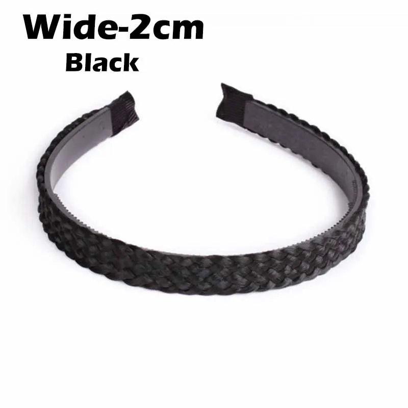 Synthetisches Stirnband Ich bin böhmischen Stil, Fischschwanz-Zöpfe, Haar mit verstellbarem Gürtel, geflochtenes Haarband für Damen, Frisur, Haarteile: Champagner