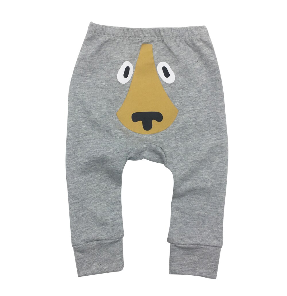 Newborn Baby Boys Girls Baby Girls Pants Unisex Casual Bottom Harem Pants PP Pants Fox Trousers 6M-24M 3piece/lot