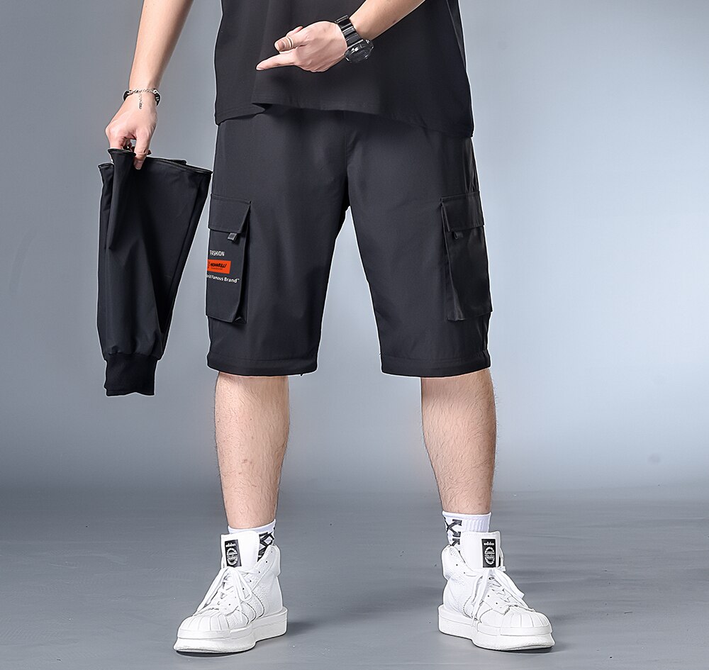 7XL 6XL XXXXL Plus Ladung-Harem Hosen Frühling Lustige Streetwear Japanischen Hüfte hüpfen Herren Jogginghose lässig Taschen Männer Jogger
