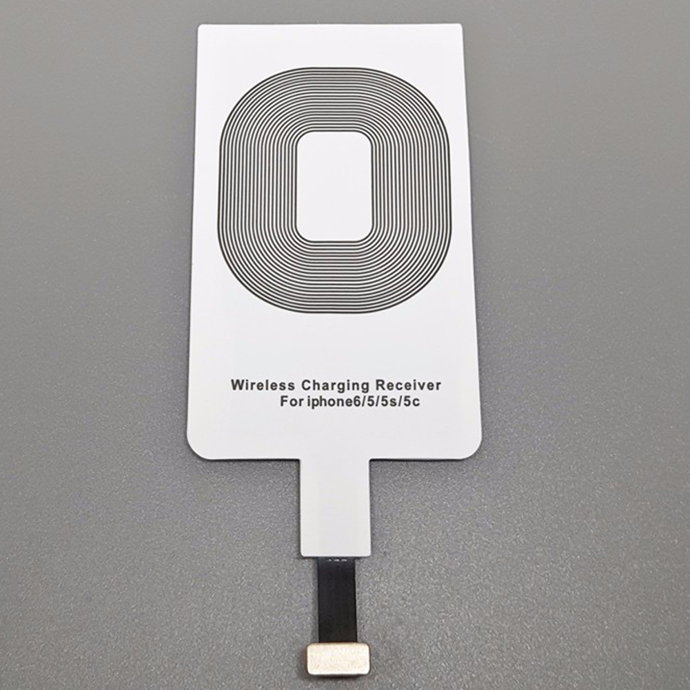 For Iphone 5 5s 6 6s 6s 7 Plus Wireless Charger Receiver Coil Pad Ipad Mini Smart Qi Wireless Charging Adapter Mat For Samsung