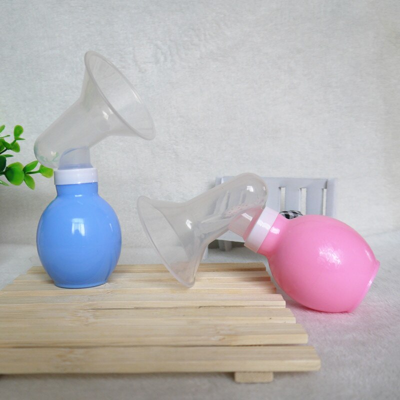 2 farben baby Brust milch Fütterung nippel saug pumpe Bpa PP beb frauen Manuelle Brust Flasche Saugen Pflege Automatische kinder