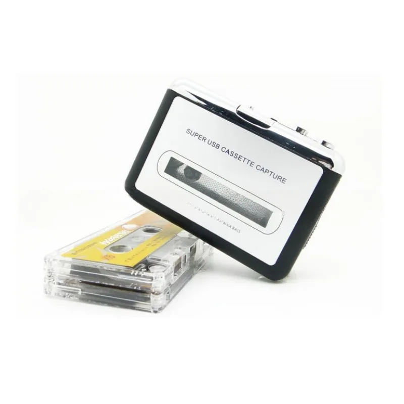 Odtwarzacz kasetowy kaseta na MP3 konwerter przechwytywania odtwarzacz muzyki audio konwersji kasety na taśmie robić komputera przenośnego za pomocą kabli USB