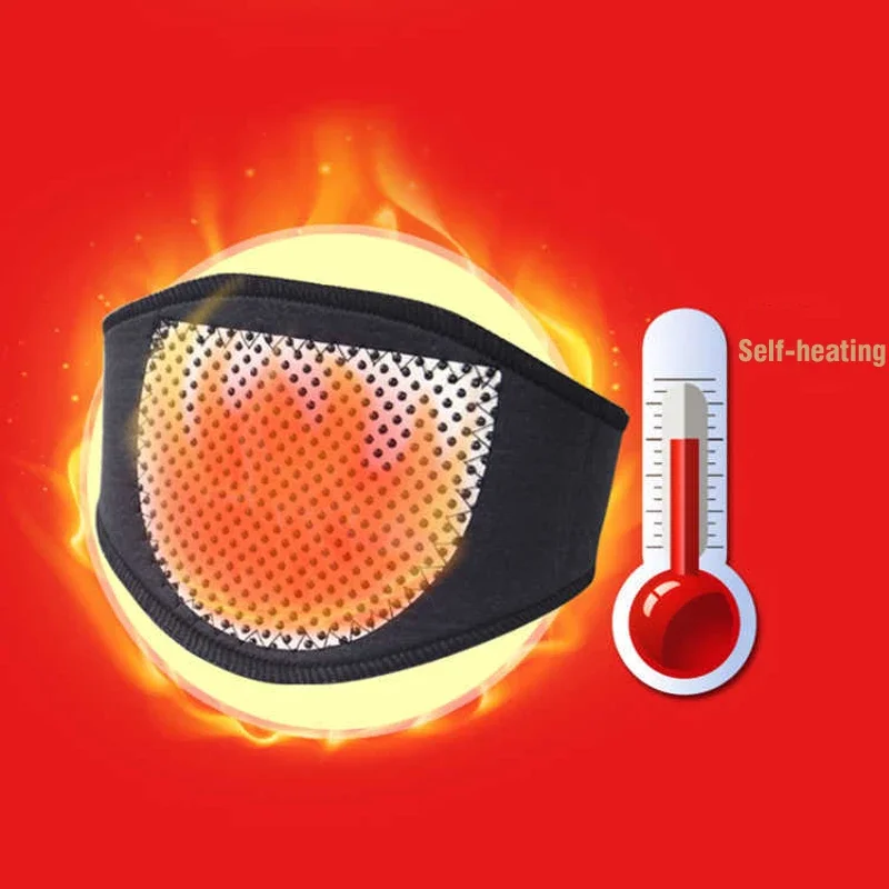 1pc turmalina auto-aquecimento terapia magnética pescoço cinta apoio cinto cervical vértebra proteção espontânea aquecimento massageador