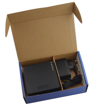 Enrutador Voip GT202N, 2 puertos de Voz sobre IP, adaptador Voip GT202N, FAX sobre IP en tiempo Real a través de T.38,: with retail box