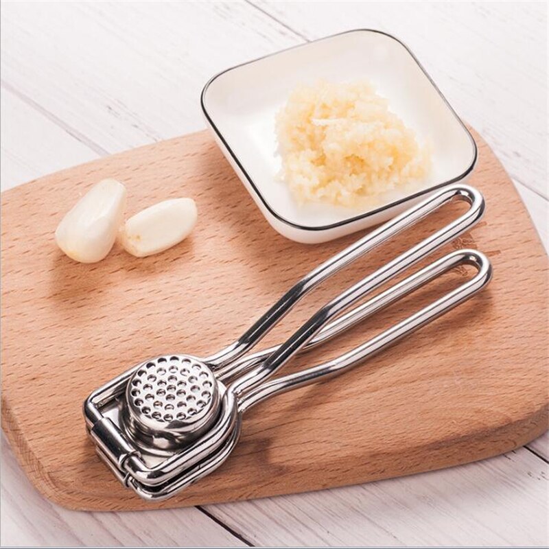 Hand Press Garlic Crusher Safe And Practical Garlic Press Stainless Steel Novel And Robust Garlic Chopper