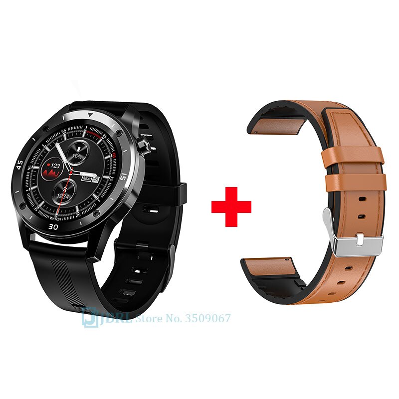 digital klokke menn sport klokker elektronisk ledet herre armbåndsur til menn klokke vanntett armbåndsur utendørs tid: Svart tilleggsstropp 3