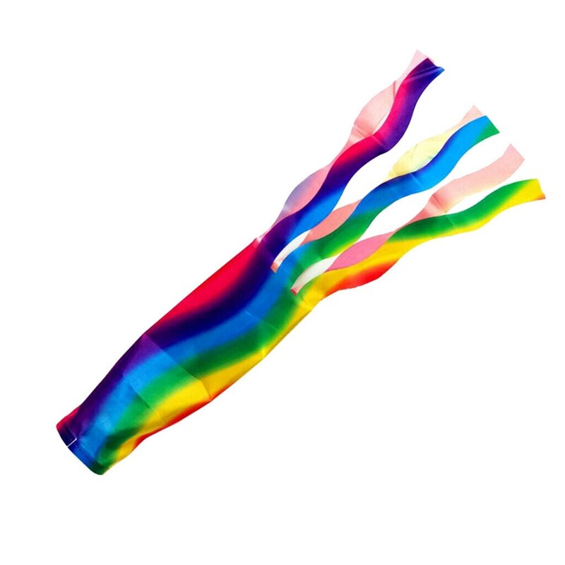 GTBL arc-en-ciel coupe-vent Streamer drapeau jardin Camping décoration drapeau 70CM