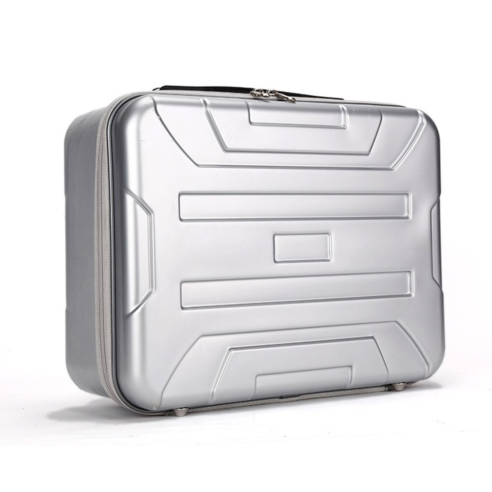 Voor Dji Fpv Drone Beschermende Doos Draagbare Opslag Alle-Ronde Waterdichte Opbergdoos Handtas Bagage Accessoires: Silver