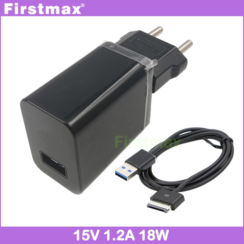 15V 1.2A 5V 2A ADP-18BW un tablet pc cargador de pared para Asus Transformer Pad Infinity TF700T TF400 TF500 TF700 TR101 TF500T enchufe de la UE: With 150CM USB cable