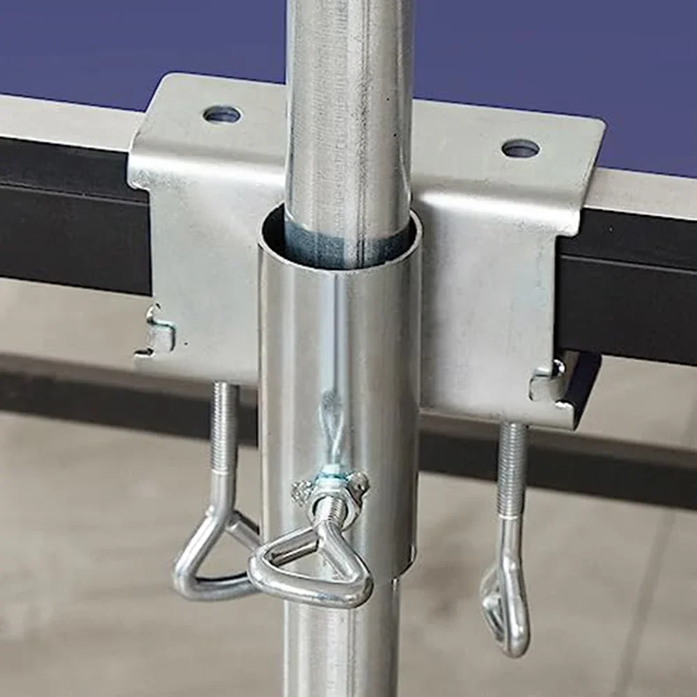 1pc Innenhof Sonnenschirm halter Hoch leistungs schirm klemme Metalls chirmst änder für Außen geländer Schirmst änder