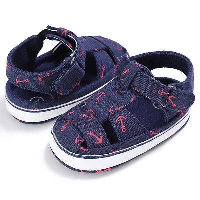 Baby girl boy sandals Shoes print light canves infants Summer Shoes 0 to18 Month Unisex