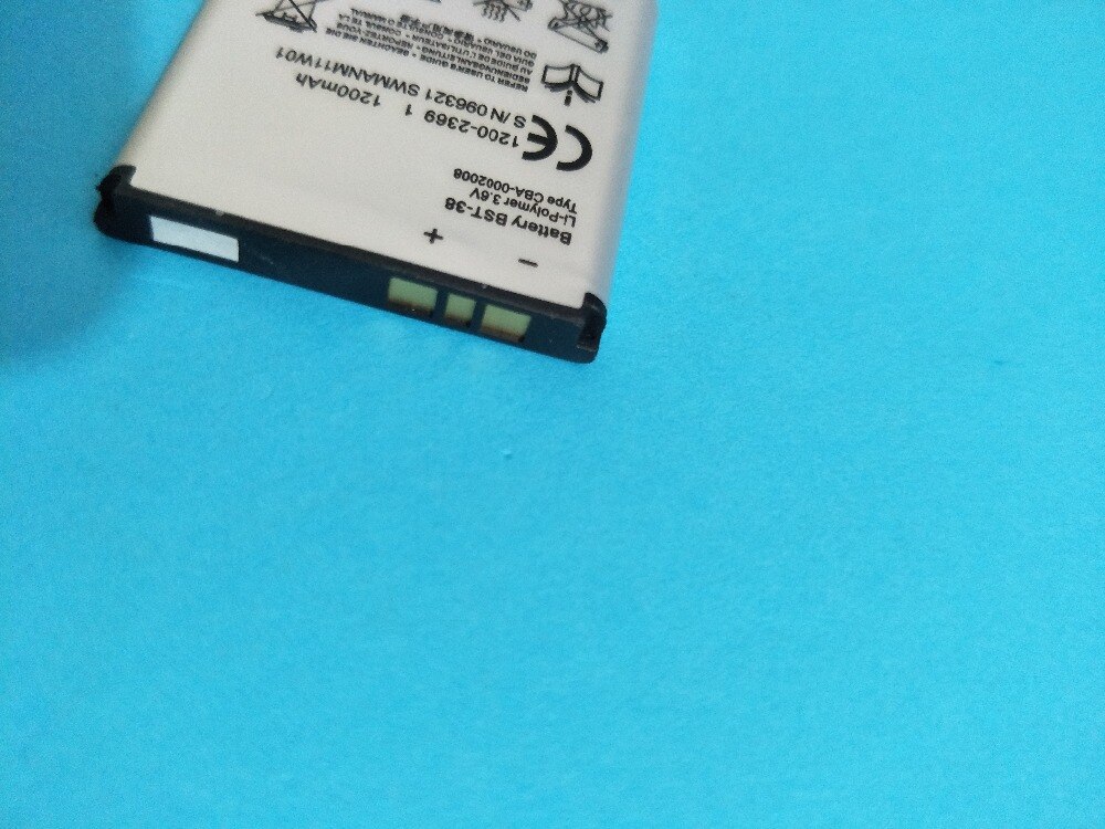 Azk BST-38 Batterij Voor Sony Ericsson U20i R306 S500 S500i T658 C902 C905 K770i K850 K850i K858 W580i W902 w980 K770