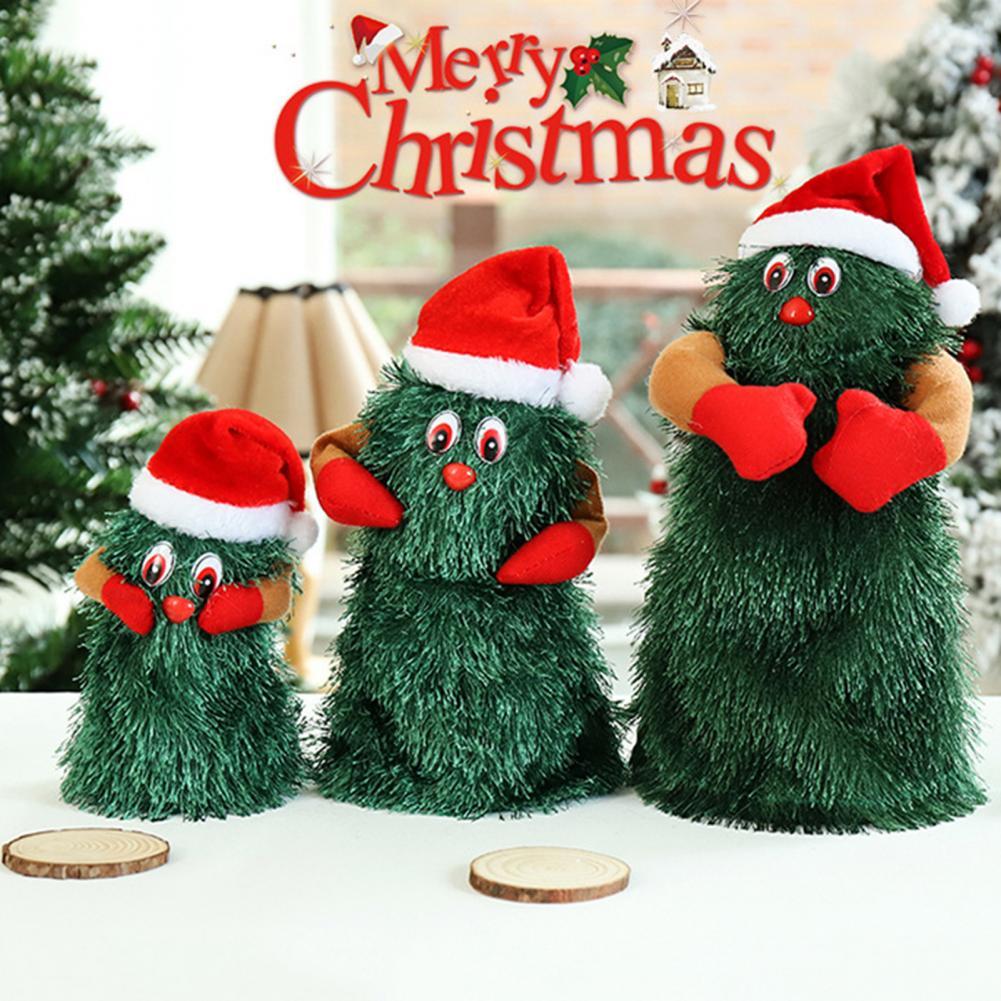 Amusing Dancing Christmas Tree Novelty Dancing Xmas Tree Multifunctional Electric Christmas Tree Doll