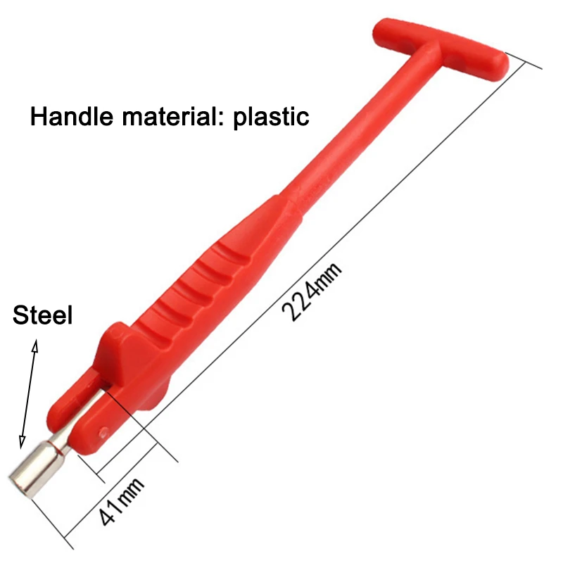 Car Tire Valve Stem Puller Tube Metal Tire Repair Tools Metal Car Puller Wheel Tire Remover Installer Car Repair Accessories: Default Title