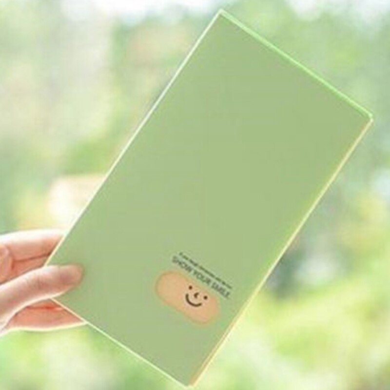 120 Pockets Card Photocard Name Card ID Holder: light green