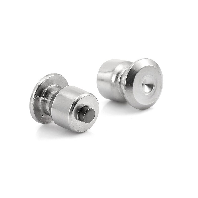 50/100Pcs Inverno Pneus de Carro Roda Parafuso Pregos Picos De Neve Roda Pneu Correntes De Neve Pregos Para Sapatos ATV carro Motocicleta Pneu 8x10mm