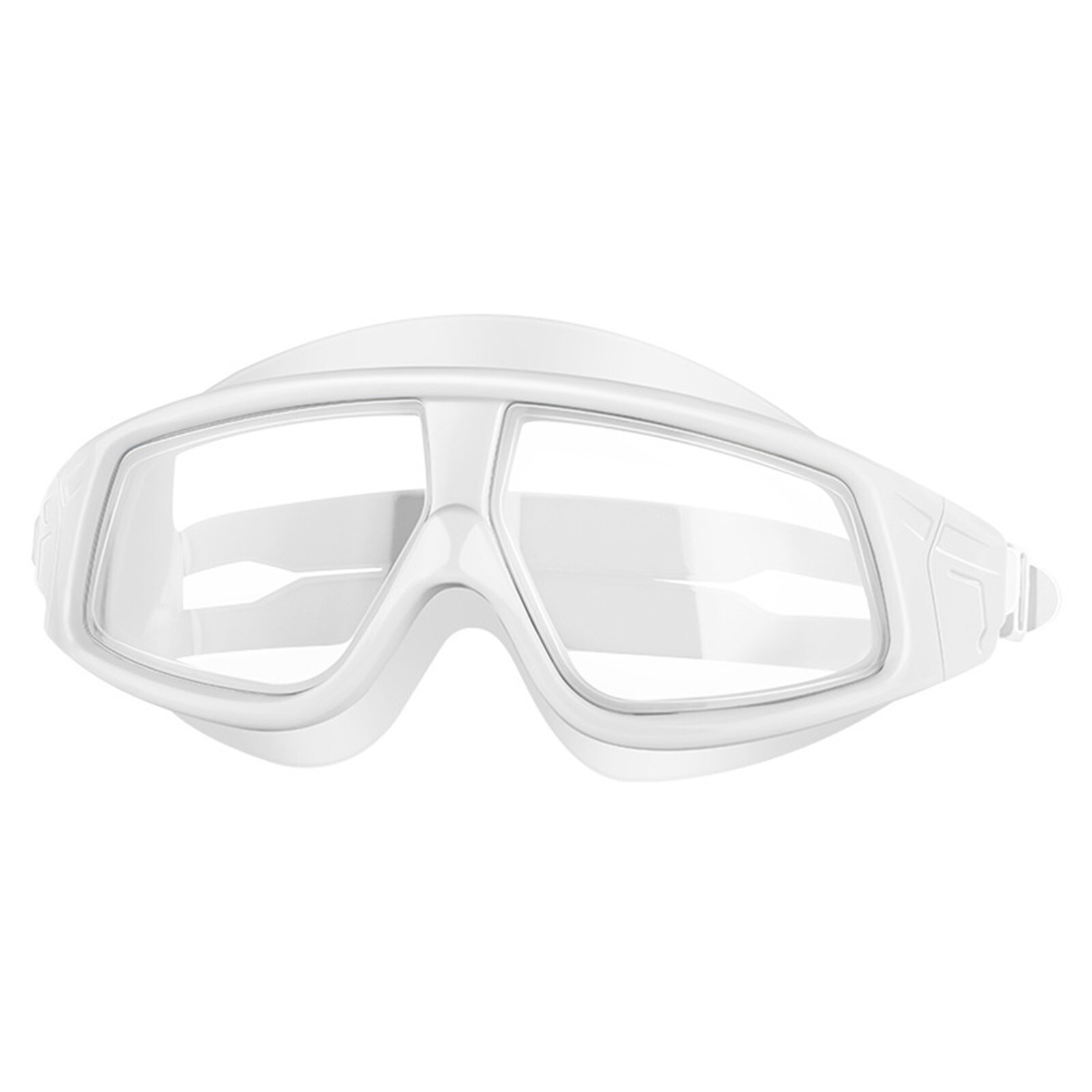 Occhialini da nuoto per bambini occhiali da nuoto impermeabili antiappannamento per l&#39;estate WHStore: Transparent white