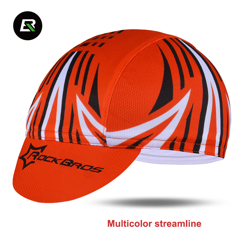 Rockbros fietspet heren fietshelm voering pet ademend katoen elastische sportkleding zweetband ruiterpet hoofddeksel fietspet: Mz10007
