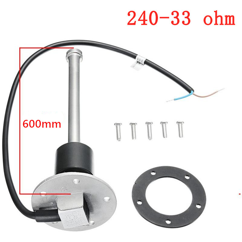 250 350 400 450mm 500mm 600mm Stiefel Kraftstoff Absender Einheit Auto Kraftstoff Ebene Messgeräte Fluss Sensor Flüssigkeit passen Kraftstoff Che 0 ~ 190 Ohm 240-33Ohm: 600mm 240-33 Ohm