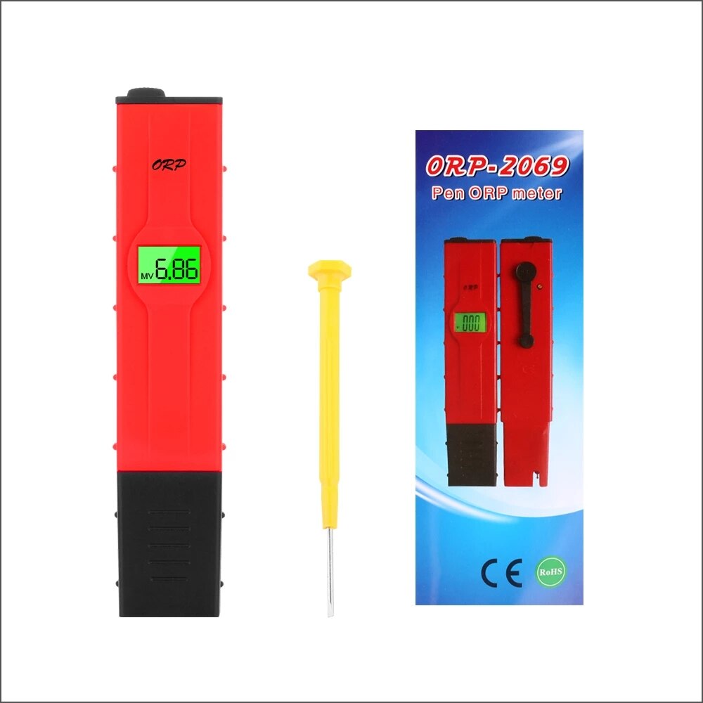 Medidor de ph digital ec detector tds tester orp medidores acidez teste condutividade monitor qualidade da água analisador para hidroponia piscina