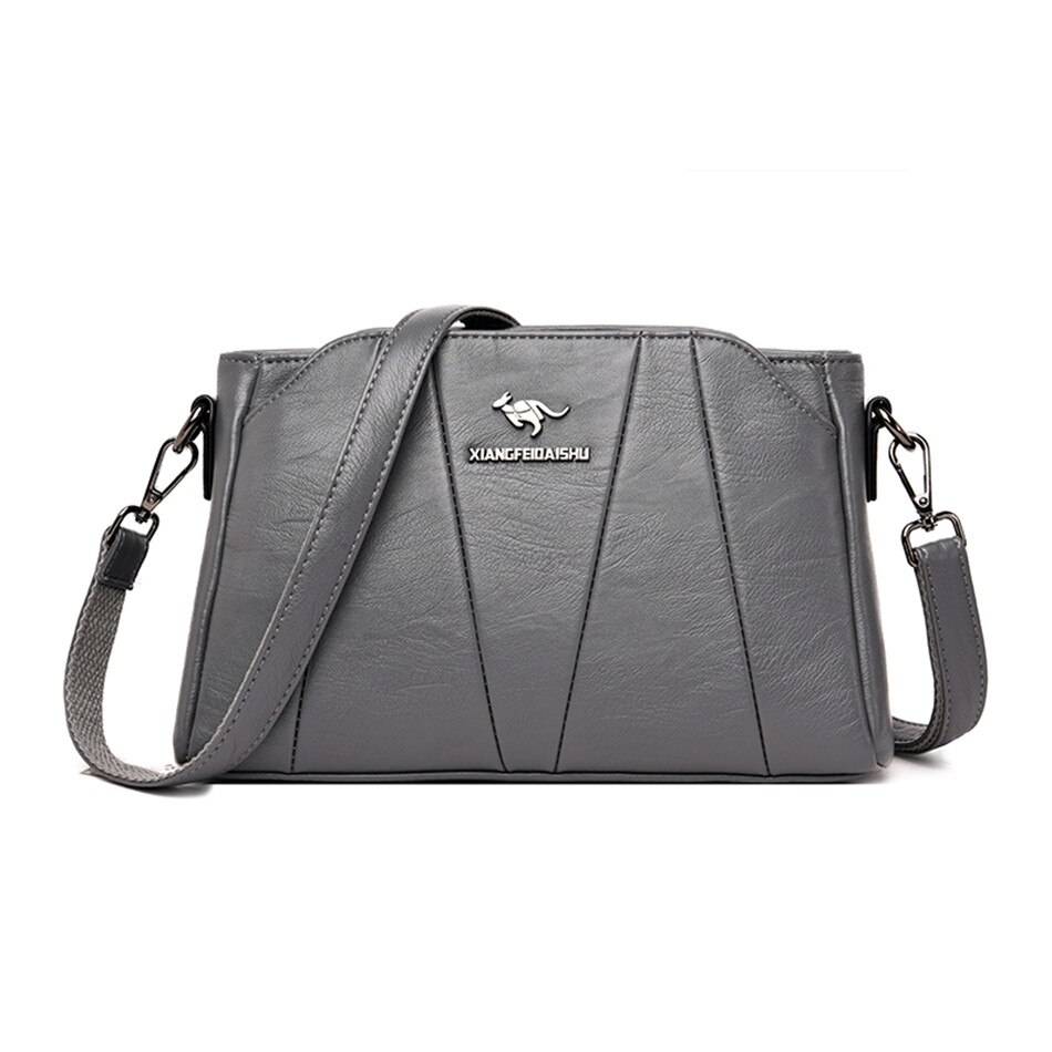 Luksusowe damskie torebki damskie torebki damskie Crossbody torby listonoszki projektant miękka skórzana torebka worek A Główny: Mysterious szary