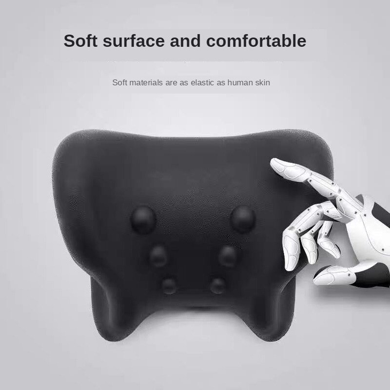 Almohada de masaje para cuello, cama ortopédica de tracción Cervical, Camilla portátil Reclinable, Shiatsu, relajación milagrosa para el dolor de hombros