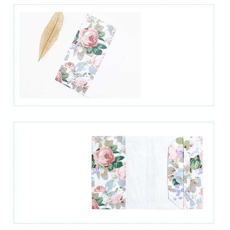 Draagbare Rose A5 Boek Cover Beschermende Veiligheid Boeken Cover Delicate School Briefpapier Voor Studenten Office Home