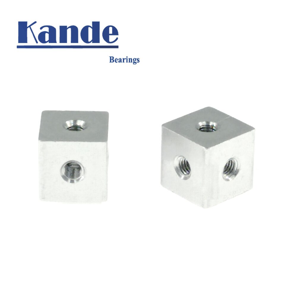 Six Sided Fixed Cube Connector for Acrylic Joining Cube Joning Angle for Industrial Style Aluminum Profile DIY Speaker