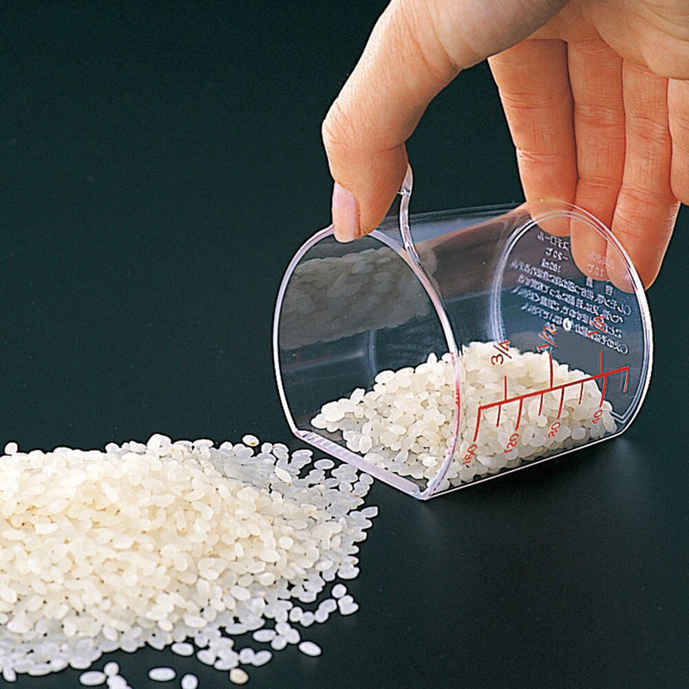 Rijst Maatbeker Herbruikbare Meetinstrumenten Voor Diy Bakken Keuken Accessoires 160Ml Plastic Praktische Koken Tool