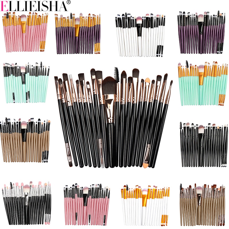 Ensemble de pinceaux de maquillage outils de maquillage pour les yeux à lèvres professionnels