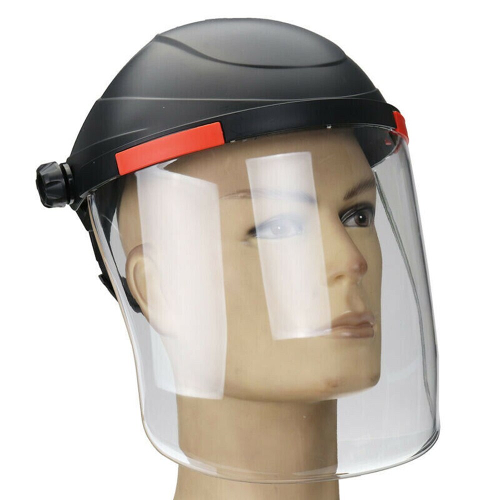 Unisex Safety Face Shield Clear Tool Adjusted Size Full Mask Glasses Painting Eye Protection Grinding