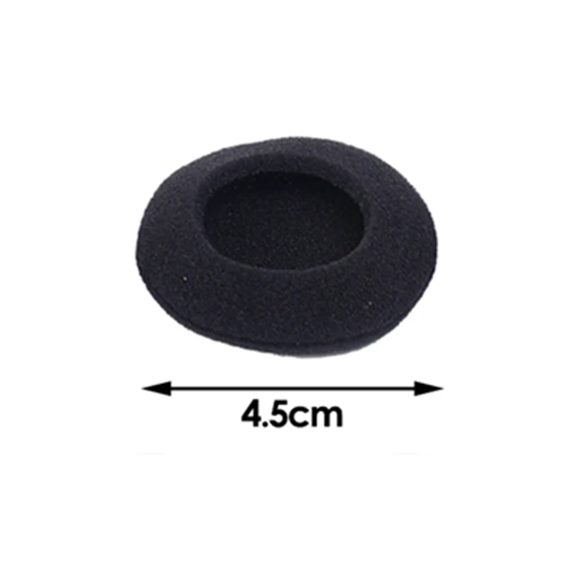 30/20/10 Stück Kopfhörer Ersatz-Ohrpolster Weiche Schwamm-Kissenbezüge für Logitech PC960 960 Stereo-Headset-Schutzhüllen: XS / Braun