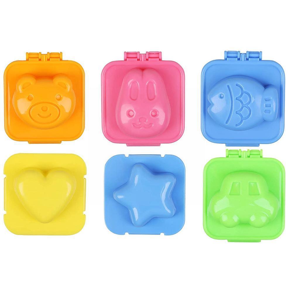 Moule à œufs durs 1 pièce, anneau à œufs de dessin animé mignon Diy, machine à Bento, coupeur de décoration boule de riz, accessoires de cuisine pour cuisine B8m8