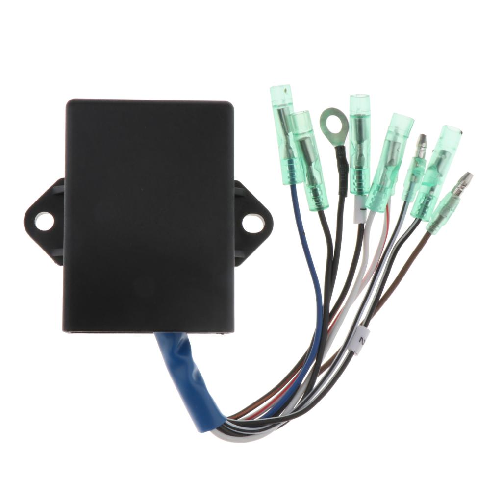 Boat Outboard Ignition Coil Assy CDI Ignition Coil Power Pack Unit For 50/60/70 HP Yamaha 2 Stroke Engine 6H3-85540-00/1100