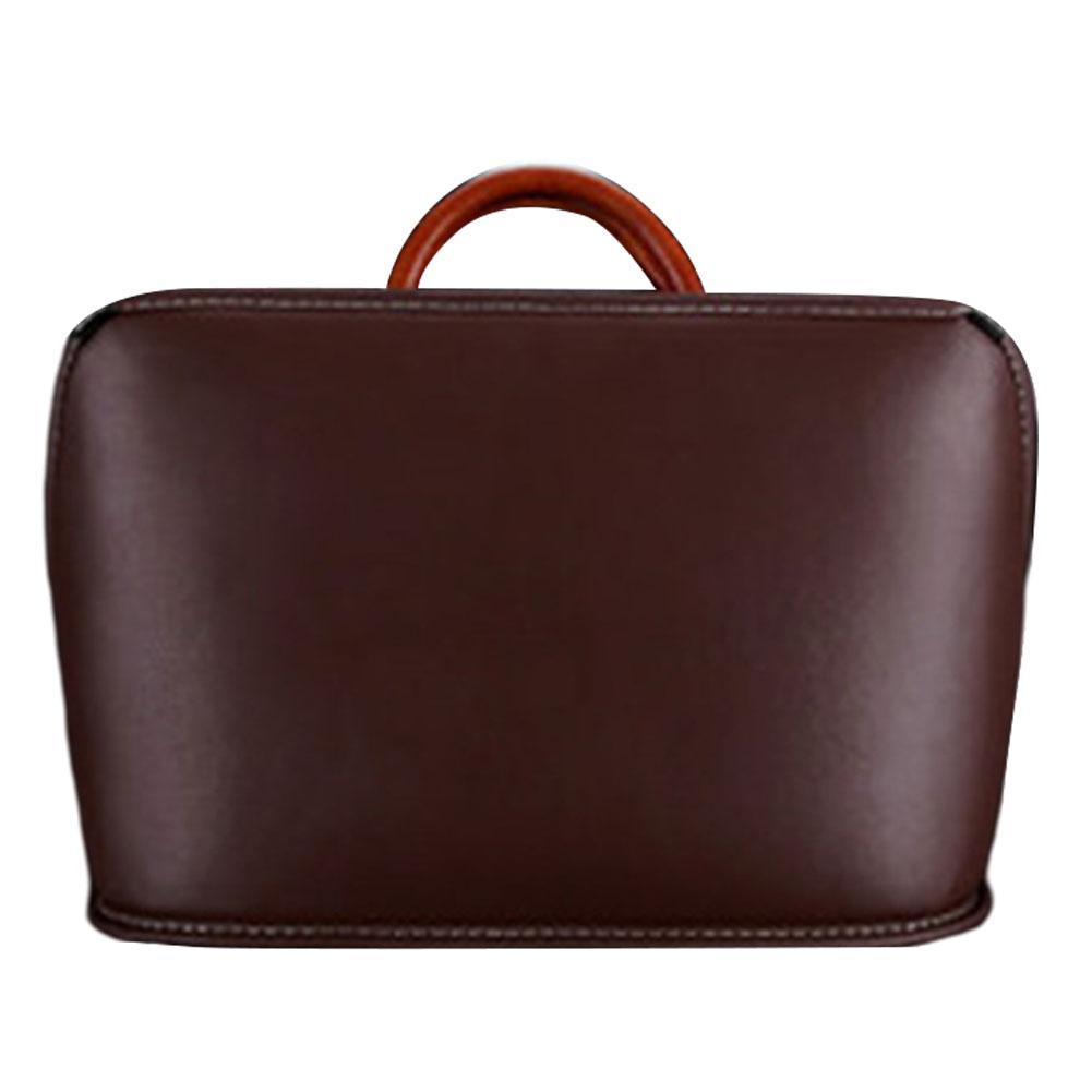 Car Net Pocket Handbag Holder Universal Multifunction Car Organizer Seat Gap Storage Multi-Pocket Leather Interior Accessori: A