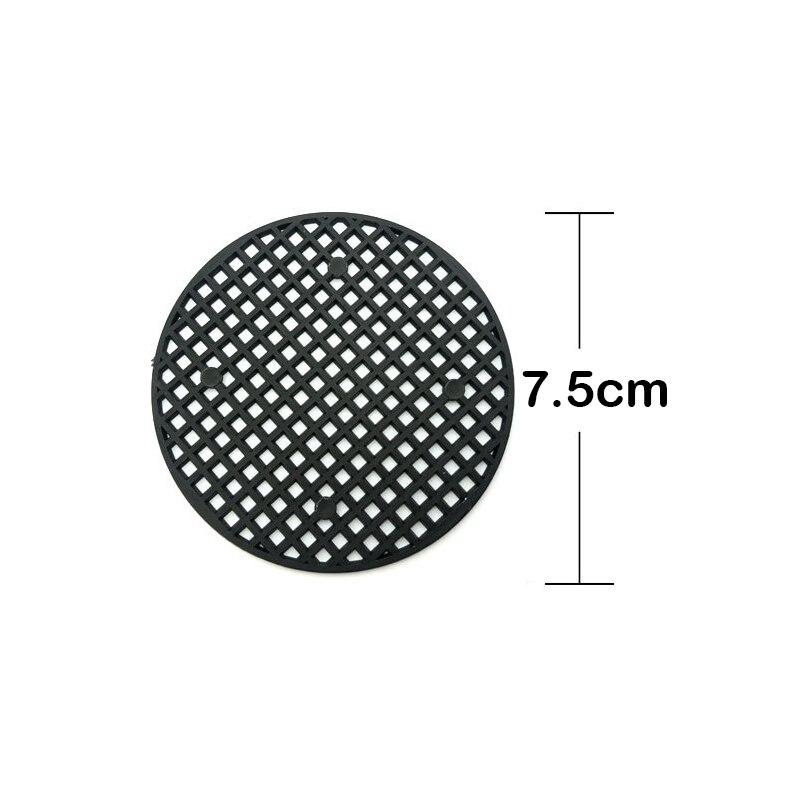 20Pcs Bottom Grid Mat Multi-function Flowerpot Mesh Pad Hole Mesh Mats Bonsai Basin Bottom Breathable Gasket Gardening Accessori: 7.5CM
