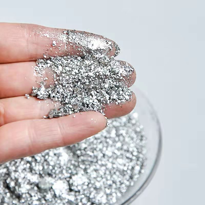 Imitation electroplating aluminum silver paste flash aluminum silver paste