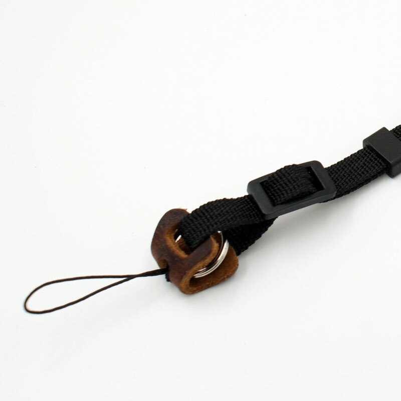 Corda de alça de pulso de mão de câmera de couro multiuso para dslr/slr/tlr/dc/dv