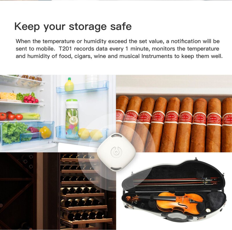 3PCS Wireless Thermometer Hygrometer Bluetooth Remote Control Thermometer Accurate Sensitive Indoor Temperature Humidity Sensor