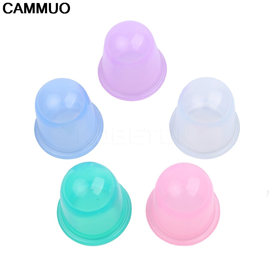 CAMMUO Kleine Familie Body Massage Helper Anti Cellulite Vacuüm Siliconen Cupping Cups Gezondheidszorg Tool multi-color
