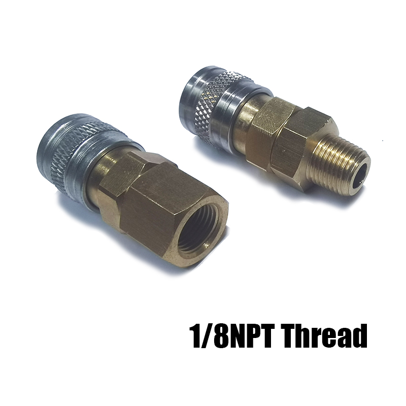 Nuovo Air HPA Soft Magazine rubinetti adattatore valvola adattatore maschio Foster attacco a sgancio rapido Marui KJW/WE KSC/KWA (US)