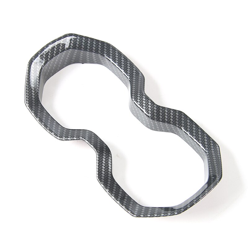 Para coches MOPAI Interior accesorios ABS sostenedor de taza decoración pegatinas para Jeep renegado bebidas titular estilo: carbon fiber grain