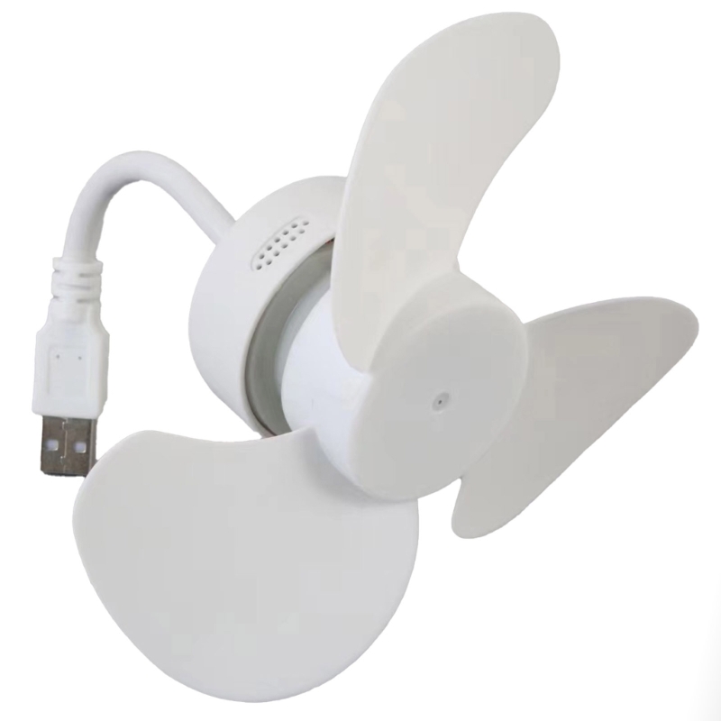 Liten usb-fläkt, tyst resefläkt, justerbar usb-kylfläkt för kontor, camping och utomhusbruk