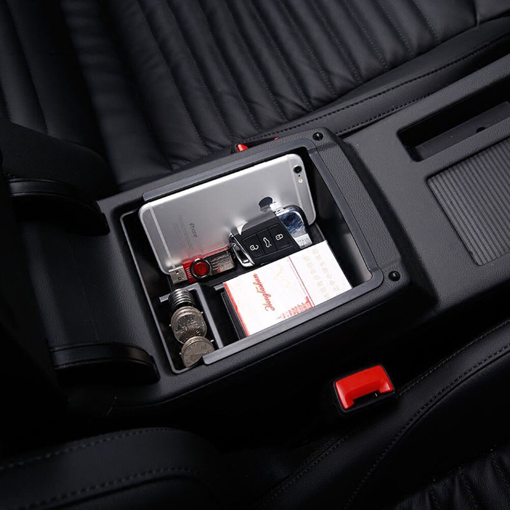 Armstöd förvaringslåda telefonhållare mittkonsol arrangörskal till vw volkswagen passat  b8 sedan variant alltrack