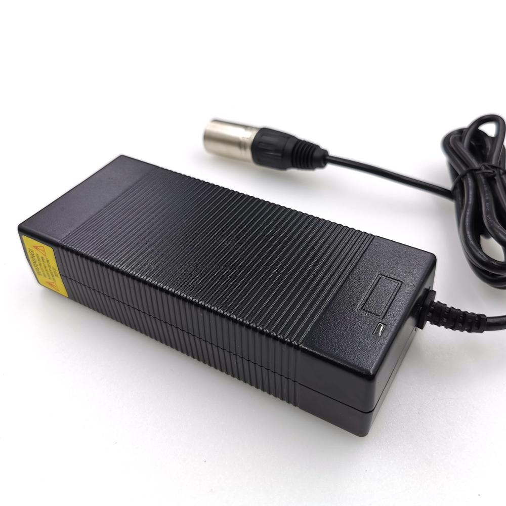 29.4V 3A charger for 7S 18650 battery 24V battery pack electric bike lithium battery charger 4-pin XLR Connec