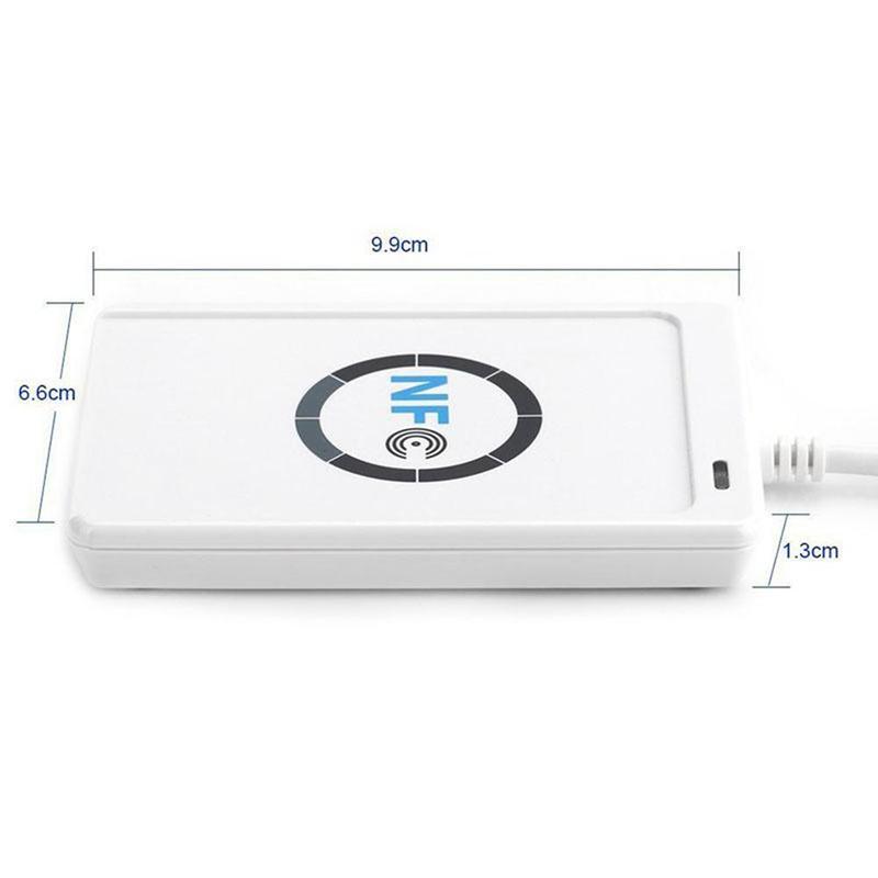 NFC Reader USB ACR122U Contactless Smart Ic Card And Writer Rfid Copier Copier Duplicator Writable Clone SDK USB S50